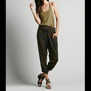 Free People Got Me Twisted Harem Pant
